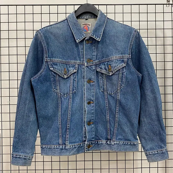 [BUNJANG] Bobson Denim Trucker Jacket / <M> bobson 밥슨 데님 트러커 자켓