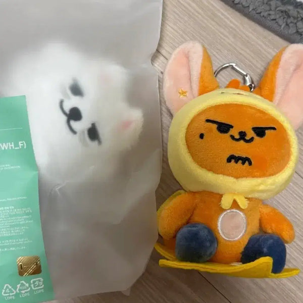 [BUNJANG] TXT Yeonjun "Yongmong" Plushie Keychain Bundle Set / 투바투 용멍 황춘 플러시키링 일괄양도