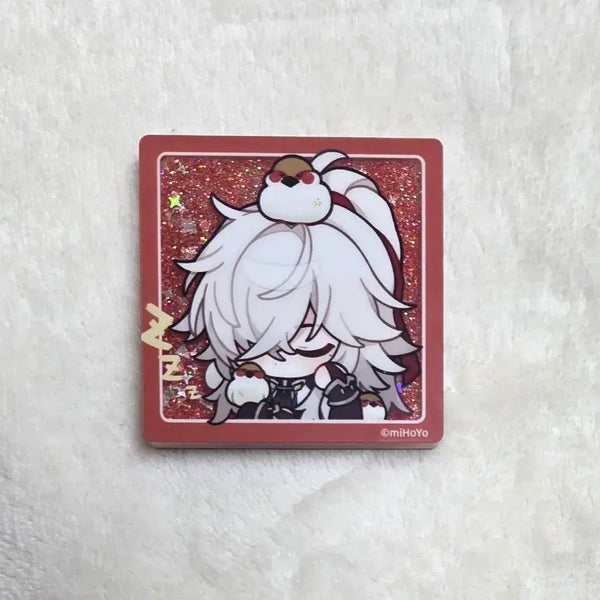 [BUNJANG] Honkai Star Rail Jing Yuan Acrylic Block Shaker Magnet / 붕괴 스타레일 붕스 경원 아크릴 블럭 쉐이커 마그넷