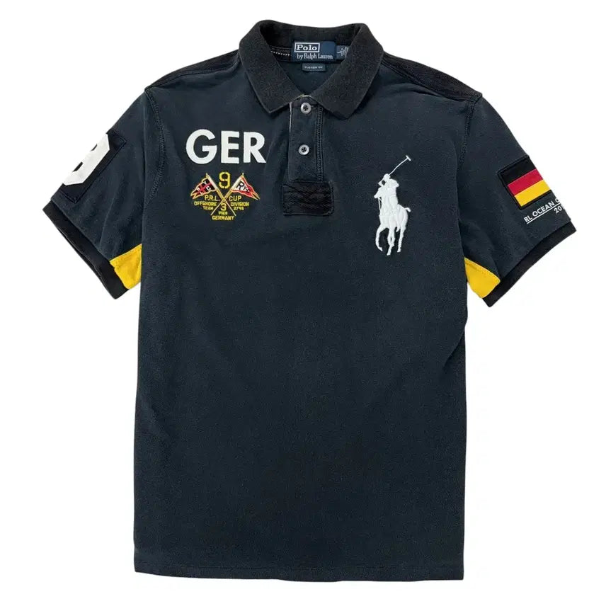 [BUNJANG] Polo Ralph Lauren Big Pony German Chiefs Keyfob T-Shirt / 폴로 빅포니 독일 치프키프