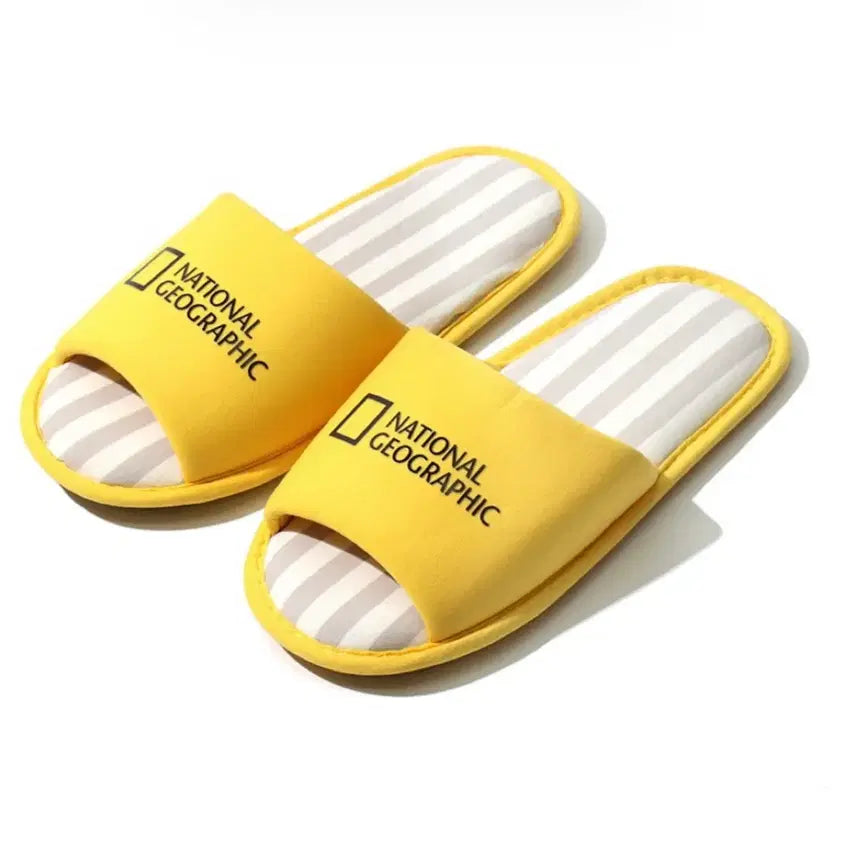 [BUNJANG] National Geographic Women's Velcro Living Room Slippers / 내셔널지오그래픽 여성용 벨크 거실화 실내화