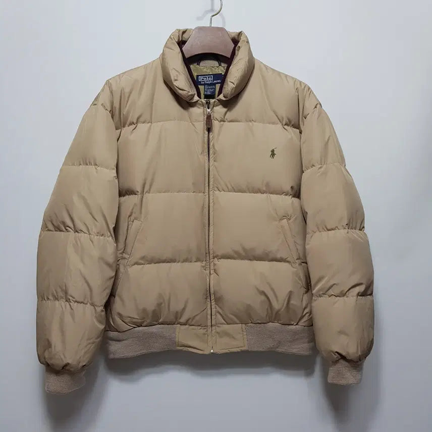 [BUNJANG] Polo Ralph Lauren 90s Vintage Puffer Down Jacket Beige M (100) / 정품/폴로랄프로렌/90s빈티지푸퍼다운패딩/베이지/M(100)/파라오쇼핑