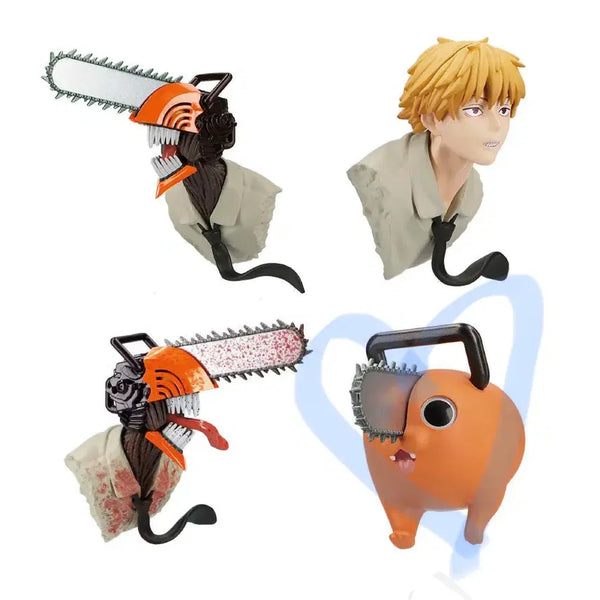[BUNJANG] Chainsaw Man Jump Shop Pochita Motion Magnet Pouch Figure (Sealed) / [미개봉] 체인소맨 점프샵 모션 마그넷 포치타 피규어