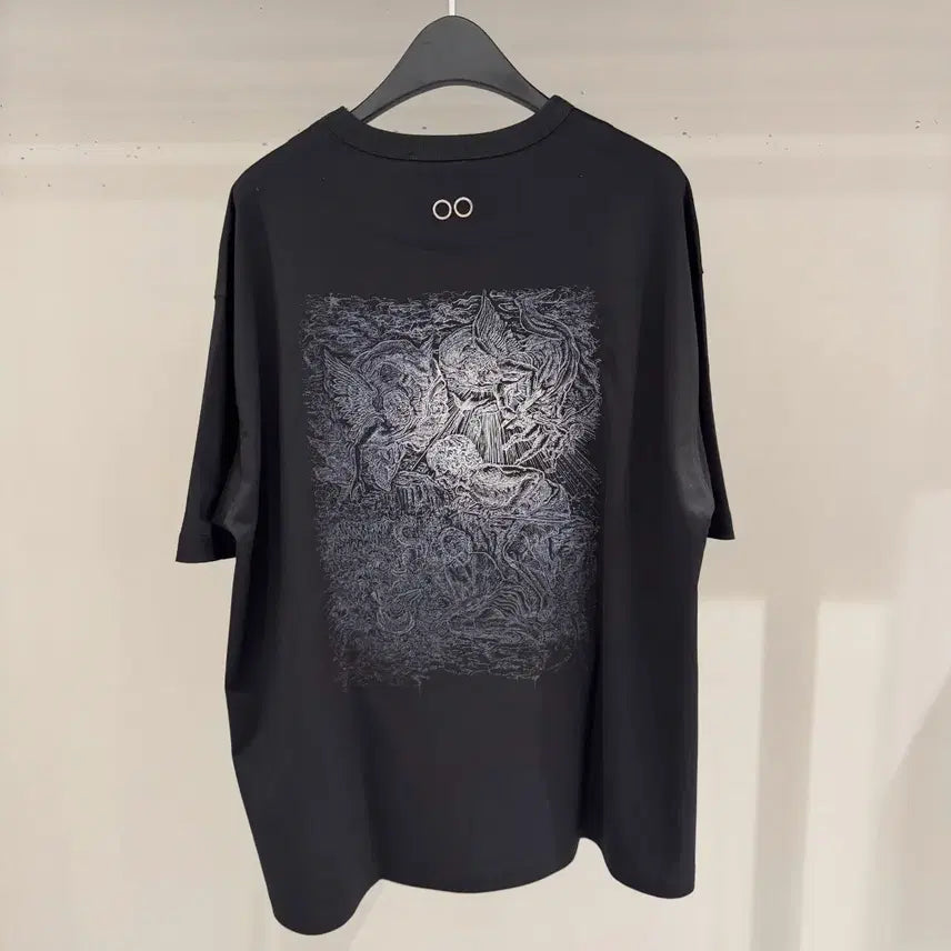 [BUNJANG] Songzio 26FW Benediction Embroidered T-shirt Size 50 / 송지오 26FW 베네딕션 엠브로이드 티셔츠 50