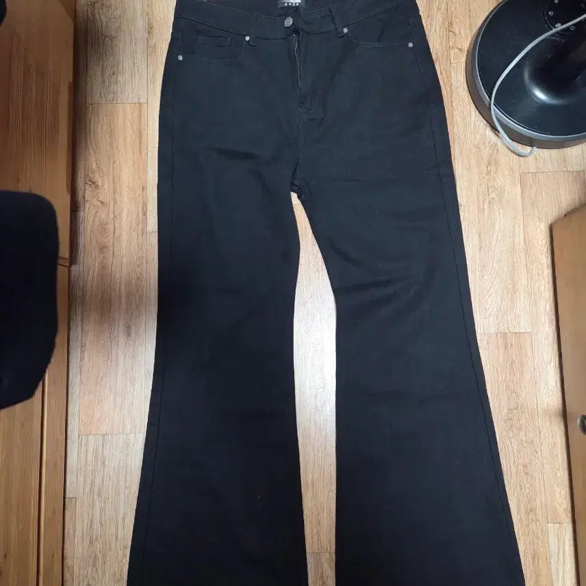 [BUNJANG] DNSR Signature Flare Denim Black XL / dnsr 시그니처 플레어데님 블랙 xl