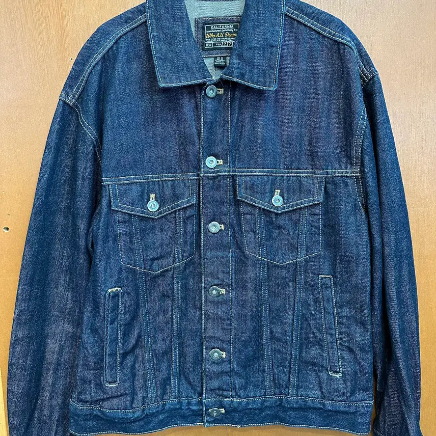 [BUNJANG] Who.A.U "Who You" Denim Jacket M / 후아유 데님 청자켓 M (28J6-05)