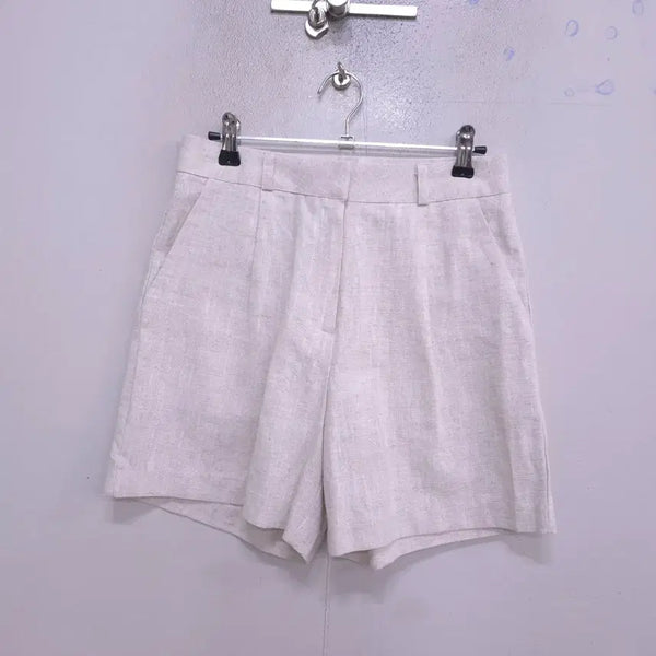 [BUNJANG] 98Project Women's Linen Shorts (S) / 98프로젝트) 거의새거 여성 린넨 반바지 - S