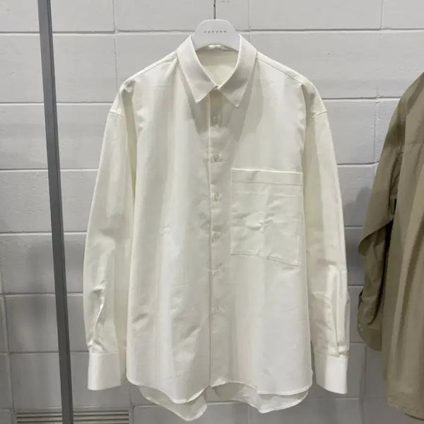 [BUNJANG] 3 Pearlescent Heavy Cotton Oversized Shirt / 3 퍼렌 heavy cotton oversized shirts