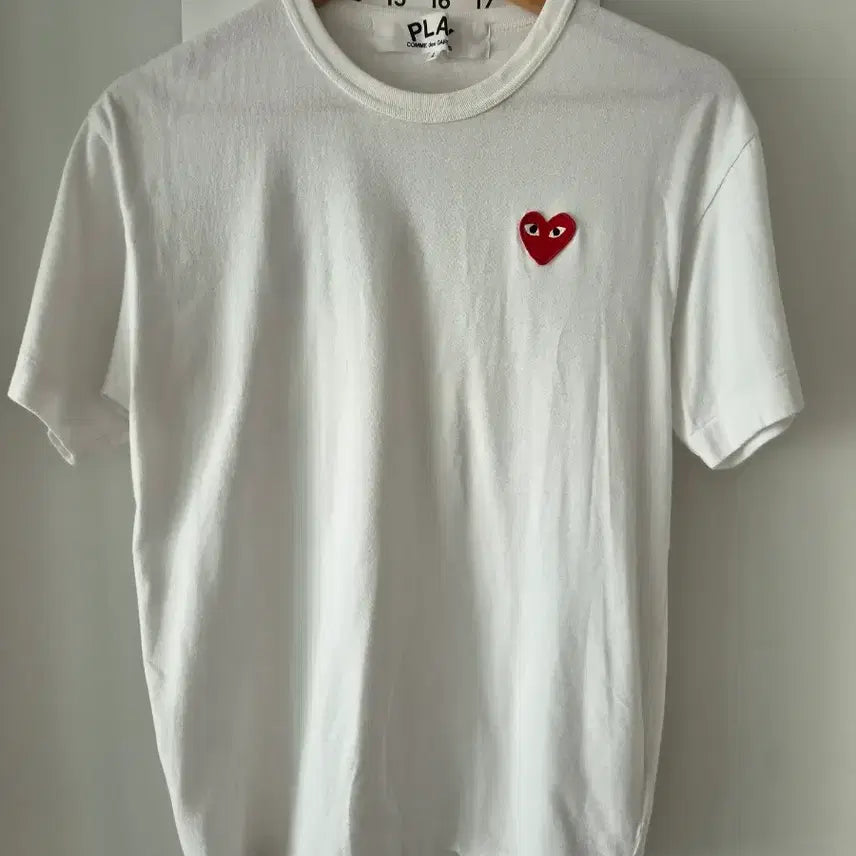 [BUNJANG] Comme des Garçons Department Store Version Short Sleeve T-Shirt / 꼼데가르송 백화점판 한글택 반팔티