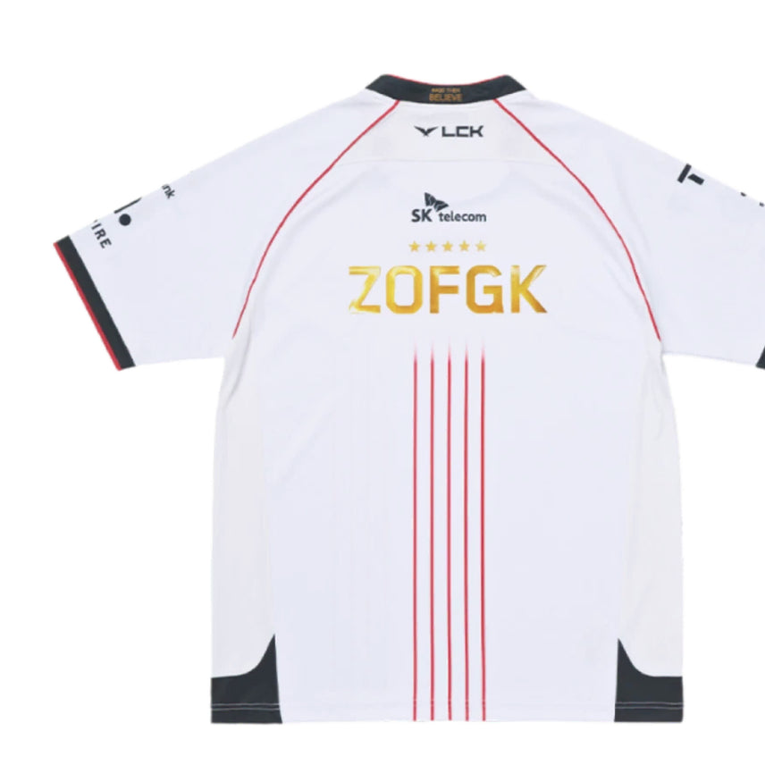 [BUNJANG] T1 2024 World Championship Jersey White / T1 2024 유니폼 월드 챔피언십 저지 화이트