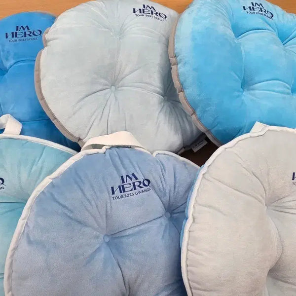 [BUNJANG] Lim Young Woong IM HERO TOUR 2023 Official Cushion Bundle Set / 임영웅 IM HERO TOUR 2023 공식 방석 6종 일괄 판매