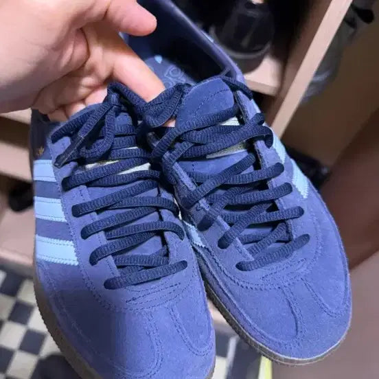 [BUNJANG] Adidas Handball Spezial Navy Sneakers / 아디다스 스페지알 네이비 225 (235발에맞음)