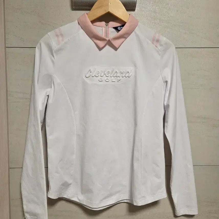 [BUNJANG] Cleveland Golf Women's White Long-Sleeve T-Shirt M / 클리블랜드 골프 여성 화이트 긴팔 티셔츠 M