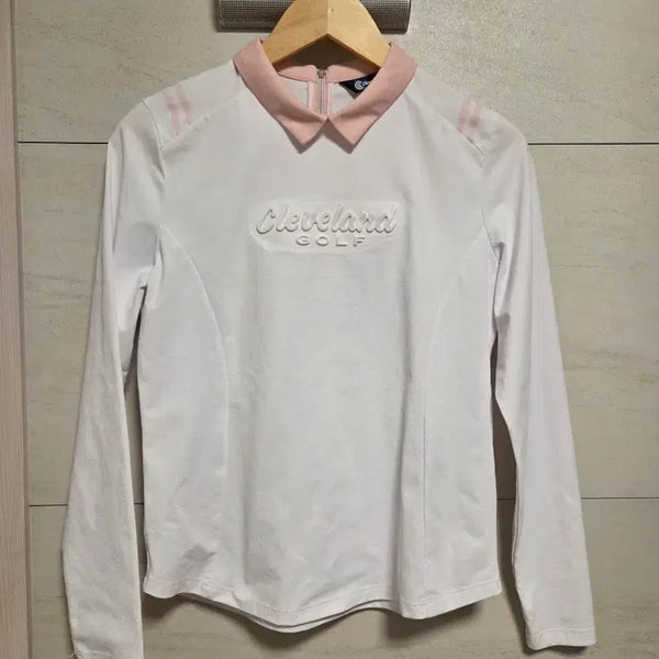 [BUNJANG] Cleveland Golf Women's White Long-Sleeve T-Shirt M / 클리블랜드 골프 여성 화이트 긴팔 티셔츠 M