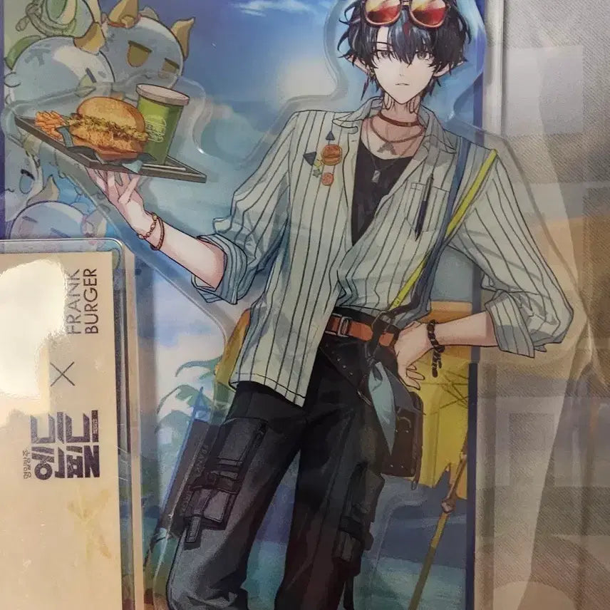 [BUNJANG] Frank Burger Enfield Camus Acrylic Stand with In-game Coupon / 프랭크버거 엔드필드 카뮤 아크릴 스탠드, 카뮤 인게임 쿠폰
