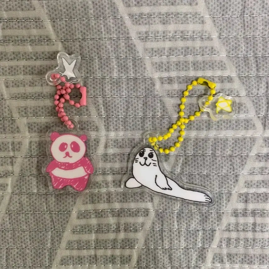 [BUNJANG] NCT WISH Sakuya Ryo Color Keychain Set / 엔시티 위시 사쿠야 료 컬러 키링 2종 세트