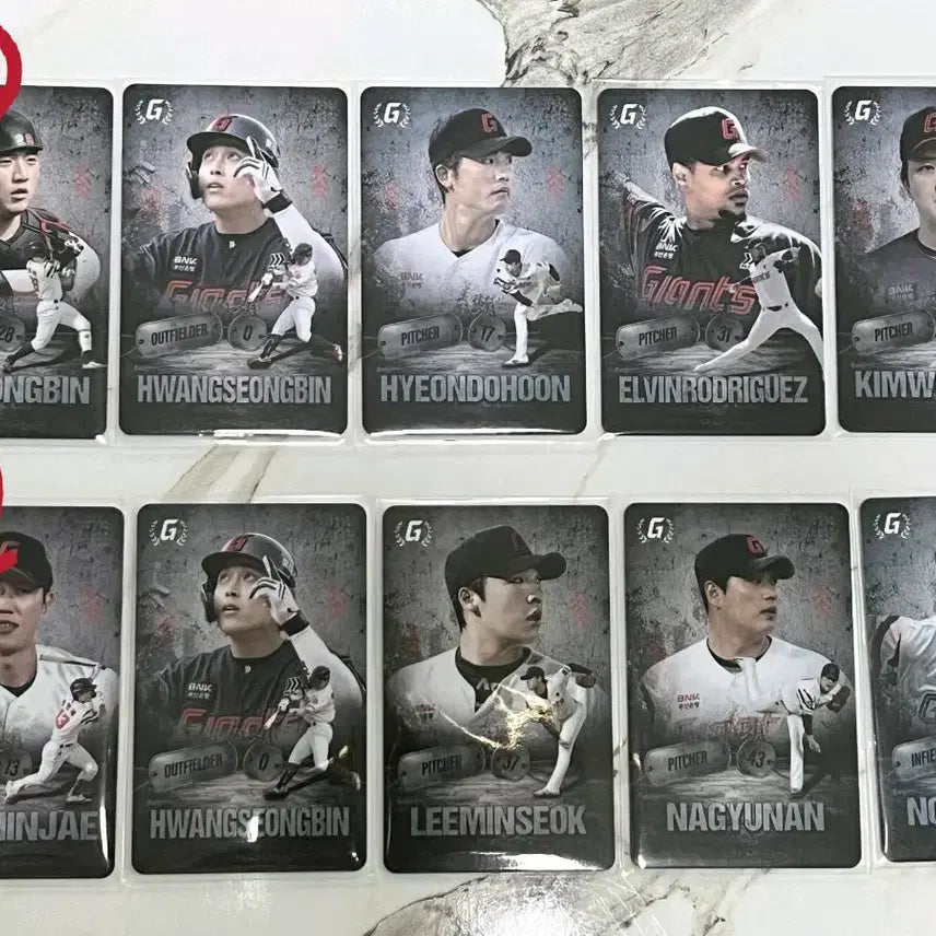 [BUNJANG] Lotte Giants June 1st Set Photocards Bundle / 롯데자이언츠 6월 1차 포토카드 일괄판매