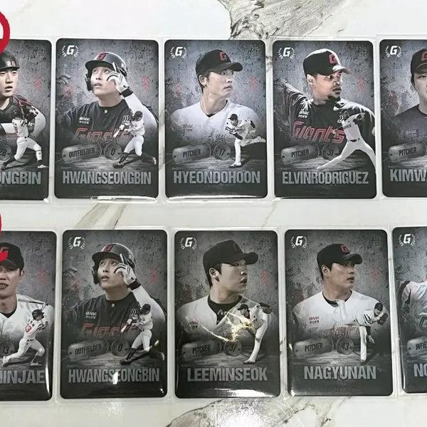[BUNJANG] Lotte Giants June 1st Set Photocards Bundle / 롯데자이언츠 6월 1차 포토카드 일괄판매