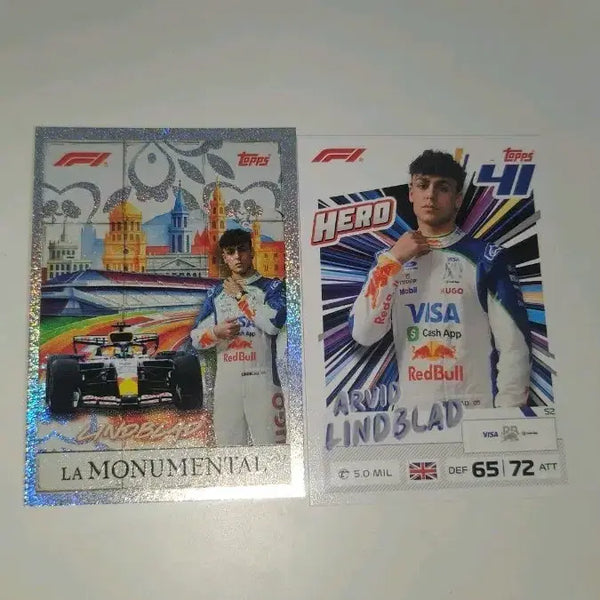 [BUNJANG] Topps F1 Lindblad Card Bundle Set / 탑스 F1 카드 린드블라드 일괄