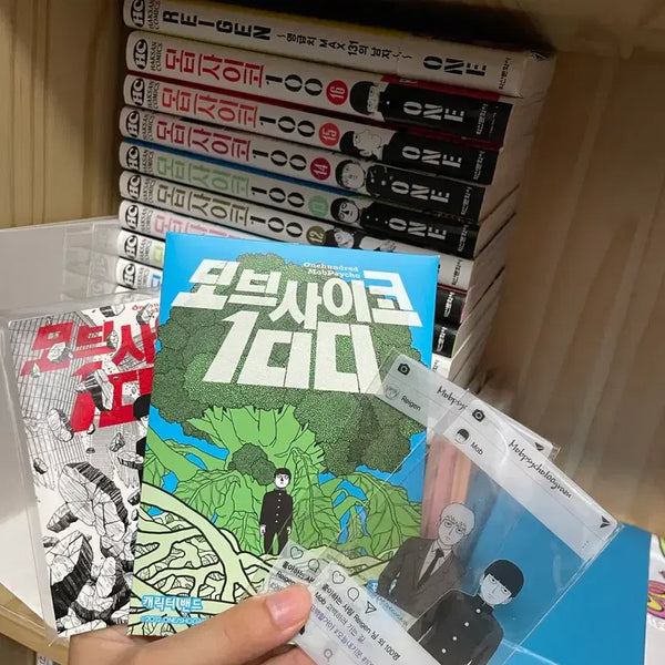 [BUNJANG] Mob Psycho 100 Complete Manga Set with Limited Edition Extras + Reigen / 초회 특전 포함))모브사이코100 전권 만화책 굿즈 + 레이겐