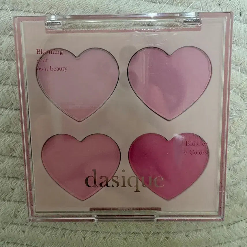[BUNJANG] Dasique 4-Color Heart Blusher / 데이지크 블러셔 4구 하트