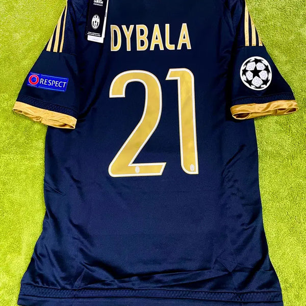 [BUNJANG] Adidas Juventus 2015-16 Dybala Third Champions League Jersey - Size M / 15-16 아디다스 유벤투스 써드 디발라 챔스 유니폼 축구