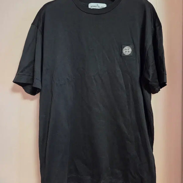 [BUNJANG] Stone Island T-Shirt Black / 스톤아일랜드 반팔티 블랙