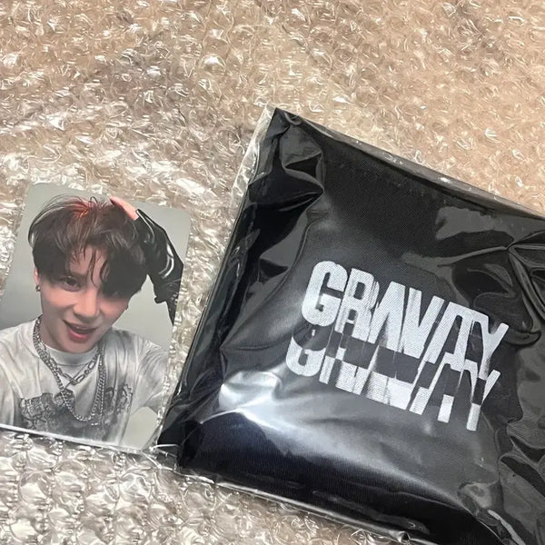 [BUNJANG] Kim Junsu Foldable Bag Photocard Set / 김준수 폴더블백 포카포함