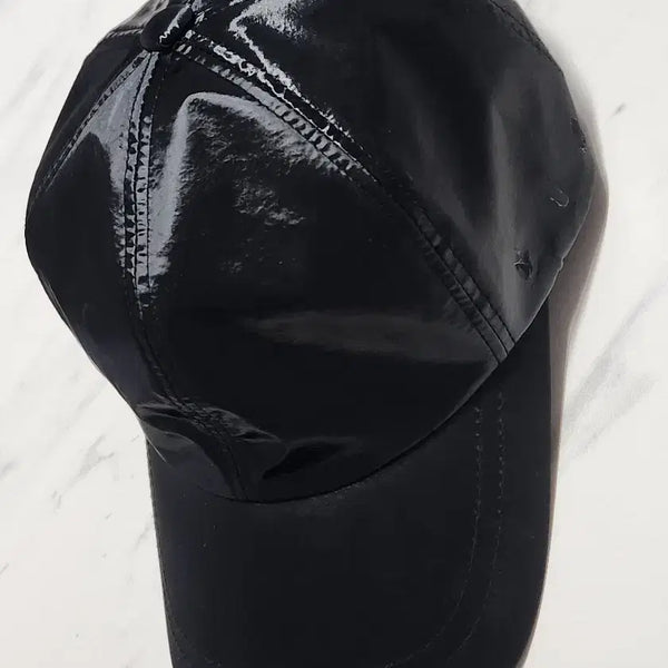 [BUNJANG] Egoist Glossy Black Ball Cap / (에고이스트) 광택 블랙 볼캡