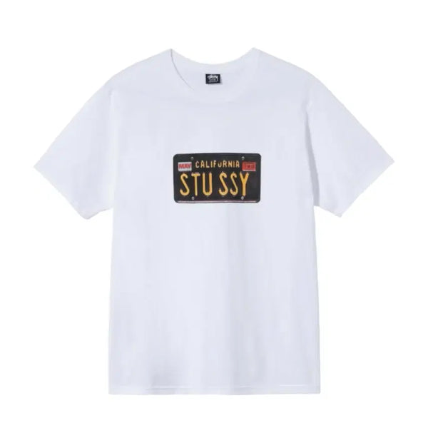 [BUNJANG] Stussy License Plate T-Shirt / [L]스투시 라이센스 플레이트 티셔츠