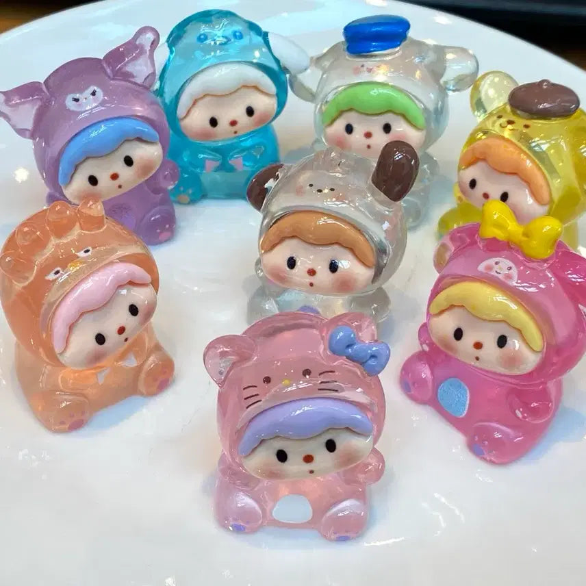 [BUNJANG] Sanrio Characters Figure 8-Piece Set / 산리오캐릭터 피규어 8종 세트 팝니다