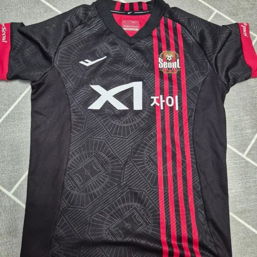 [BUNJANG] FC Seoul 25 Season Home Kids Uniform - Choi Jun / 25시즌 FC서울 키즈 유니폼
