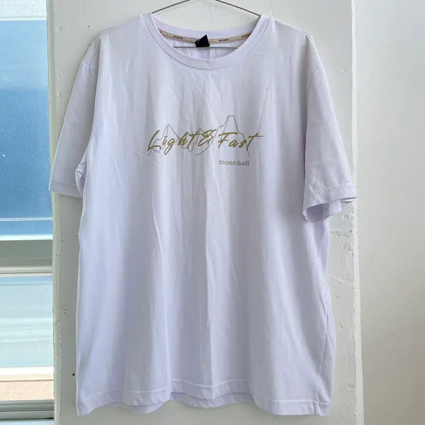 [BUNJANG] Montbell Half Sleeve T-Shirt (2XL) / (2XL) 몽벨 반팔 티셔츠
