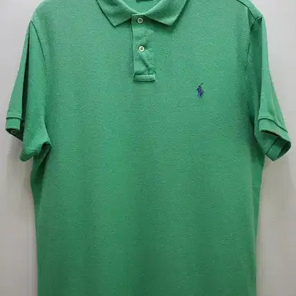 [BUNJANG] Polo Ralph Lauren Short Sleeve Polo Shirt Green Size L / POLO 폴로랄프로렌 반팔 카라티 QR