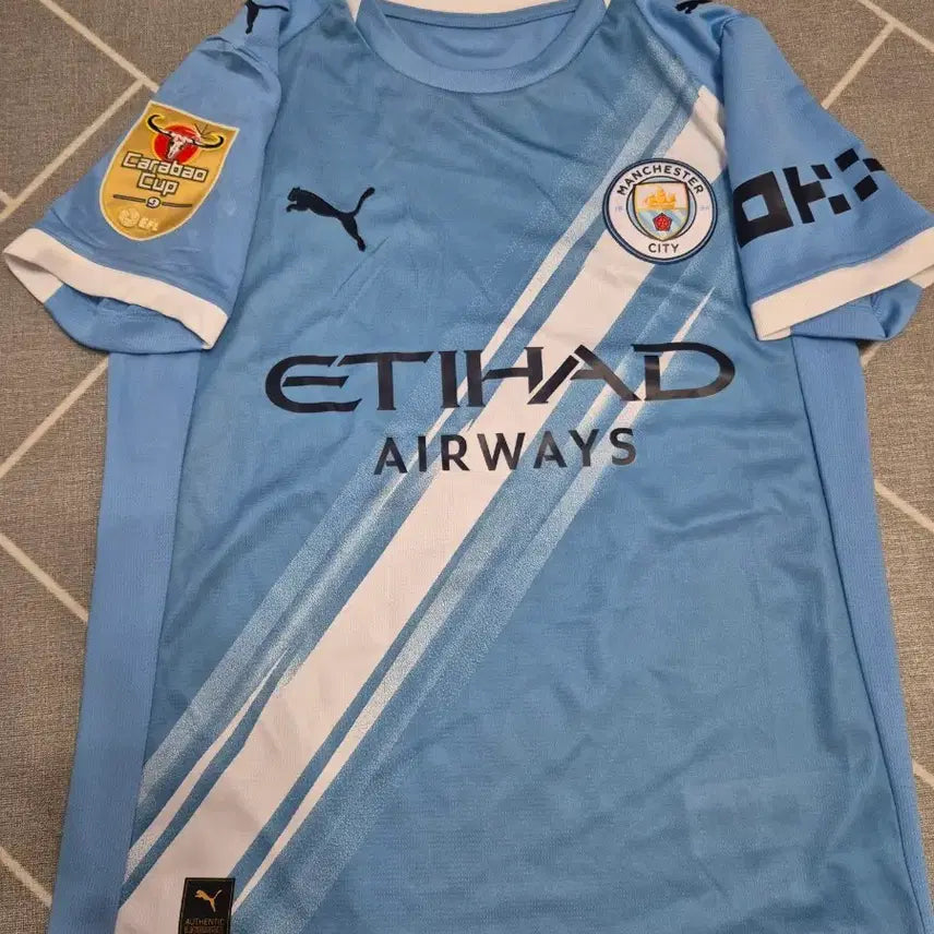 [BUNJANG] Manchester City 25-26 Season Kids' Uniform / 맨체스터 시티 25-26 시즌 키즈 유니폼 팝니다