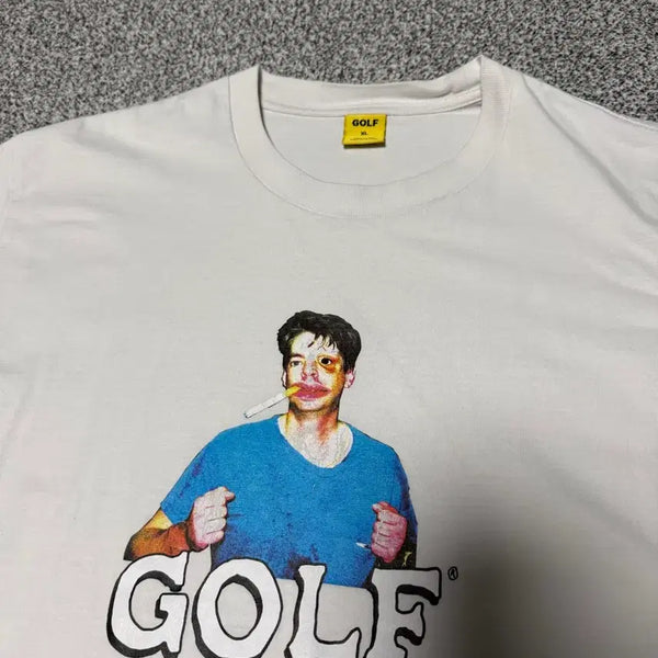 [BUNJANG] GOLF WANG Graphic T-Shirt XL / GOLF WANG 골프왕 반팔티