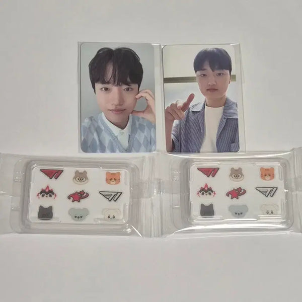 [BUNJANG] T1 Keria & Peyz Photocard Sticker Set / T1 티원 에이블리 이지덤 케리아 keria + 페이즈 peyz 포카 스티커