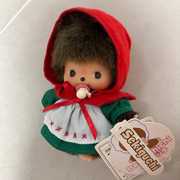 [BUNJANG] Monchhichi Red Riding Hood Doll / 몬치치인형(빨간망토)