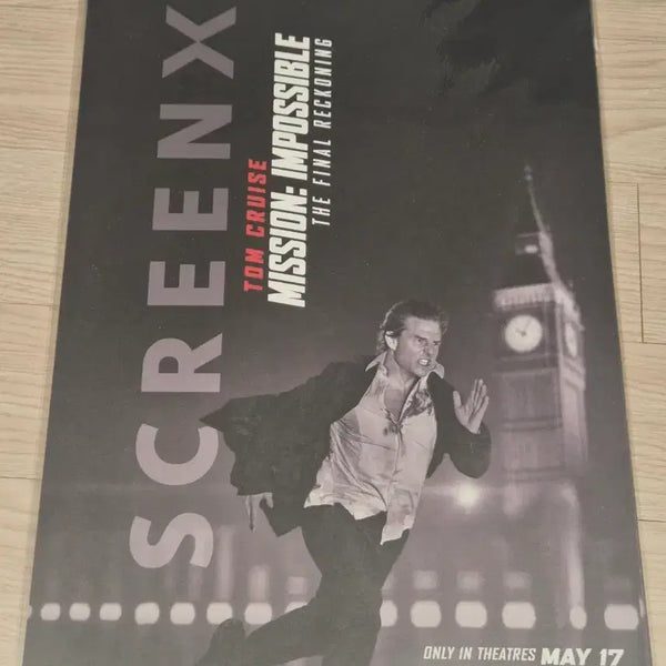 [BUNJANG] Mission Impossible: Dead Reckoning - ScreenX Poster / 스크린X 미션 임파서블 파이널 레코닝 포스터