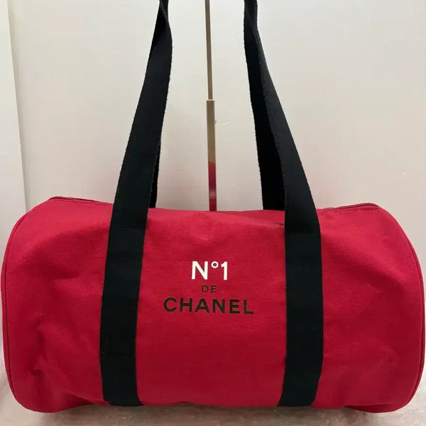 [BUNJANG] Chanel N°1 de Chanel Boston Bag Shoulder Bag / 정품) 샤넬 N1 드 샤넬 보스턴백 숄더백