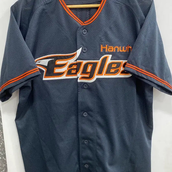 [BUNJANG] Hanhwa Eagles Away Baseball Jersey L Size / [L사이즈/상태우수] 한화 이글스 야구 원정 유니폼 져지