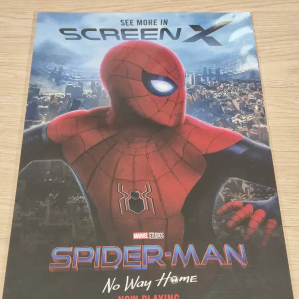 [BUNJANG] Spider-Man: No Way Home SCREENX Poster / 스파이더맨 노 웨이 홈 SCREEN X 포스터