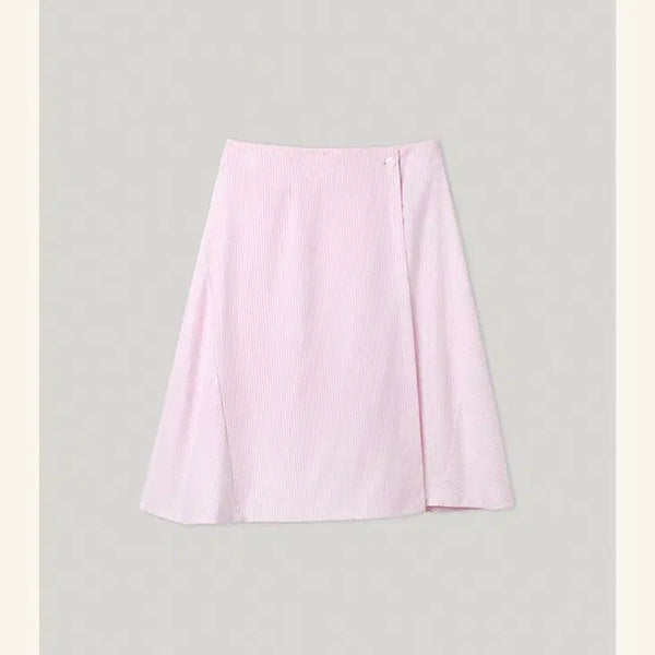 [BUNJANG] Smoothmood Pink Striped Diana Skirt / 스무스무드 Pink striped diana skirt 새상품