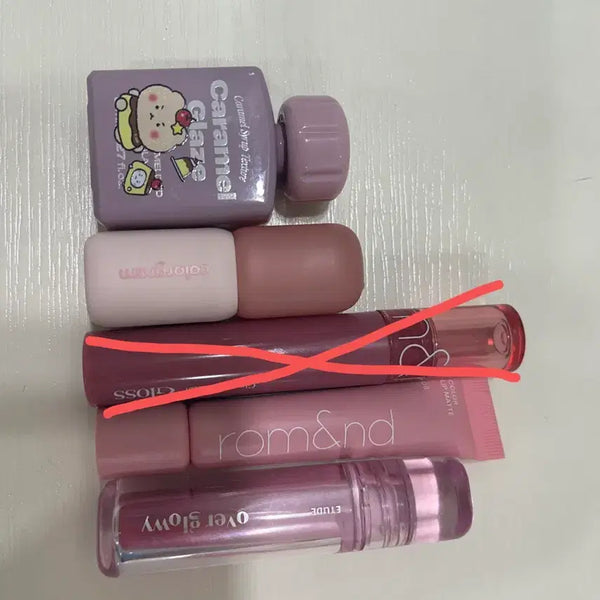 [BUNJANG] Bundle Set: Caramel Glaze, Colorgram, Rom&nd, Etude Lip Tints / 틴트 일괄