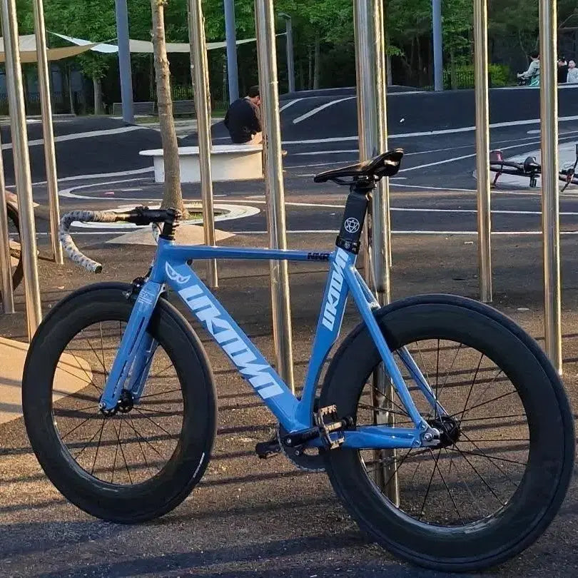 [BUNJANG] Unknown Singularity 2 Fixie Bicycle Sky Blue / 언노운 싱귤러리티2 ㅍㄷㅍ / 대차 (자토바이만)