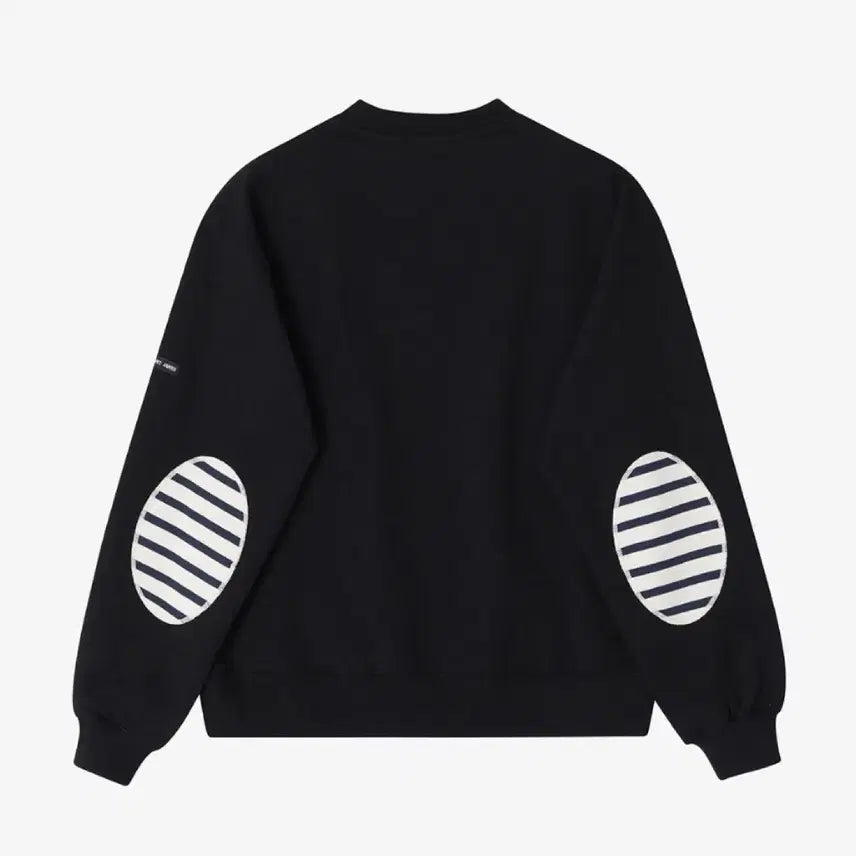[BUNJANG] Saint James "Bong Bong" Elbow Patch Sweatshirt / 세인트제임스 봉봉 엘보패치 맨투맨 (016) [L]