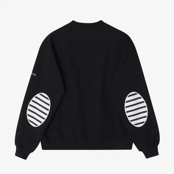 [BUNJANG] Saint James "Bong Bong" Elbow Patch Sweatshirt / 세인트제임스 봉봉 엘보패치 맨투맨 (016) [L]