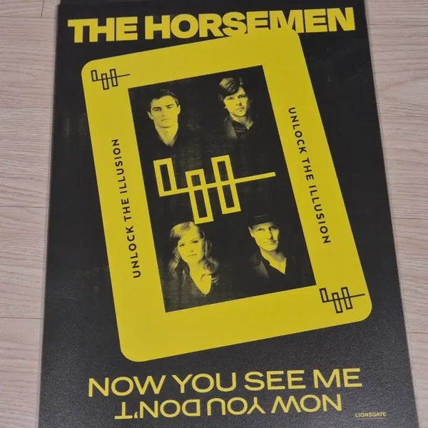 [BUNJANG] Now You See Me 2 A3 Poster / 나우 유 씨 미 2 A3 포스터