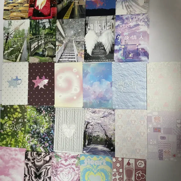 [BUNJANG] Bundle Set Binder Inserts - 15 Types, 27 Designs / (일괄) 파도님 바인더 대지 15종 총 27도안