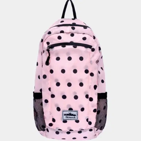 [BUNJANG] Heisona Dot Pink Backpack / 하이산 Heisona 도트 핑크 백팩